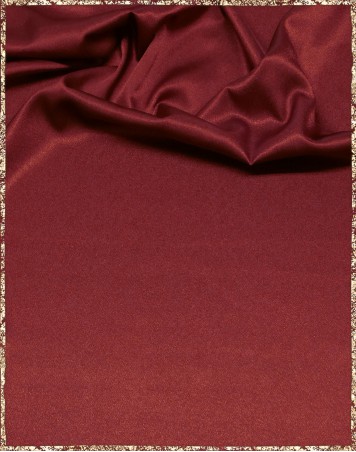 Satin bordeaux